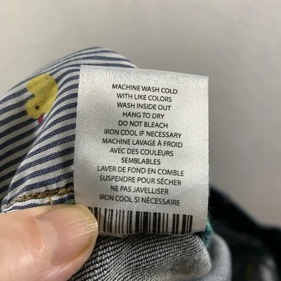 Five Four x Mark McNairy Mens Designer Jeans 34 Dark Straight Leg Streetwear - Picture 12 of 14